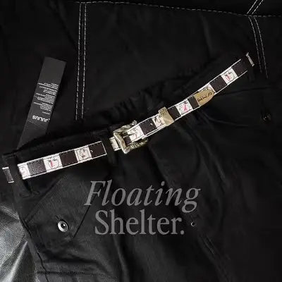 [Real Shot] Erd Melancholy Rich Second Generation Rose Carved Belt Punk Red Round Willow Belt
