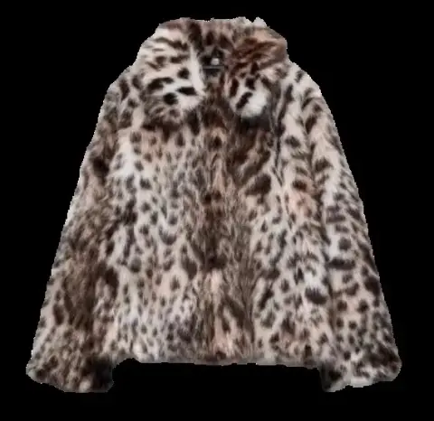 Zara Leopard Fur Jacket