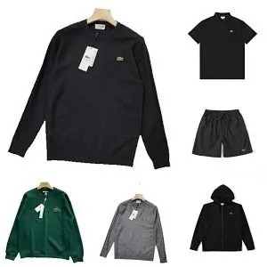Lacoste hoodie,Sweater, short-sleeved,shorts