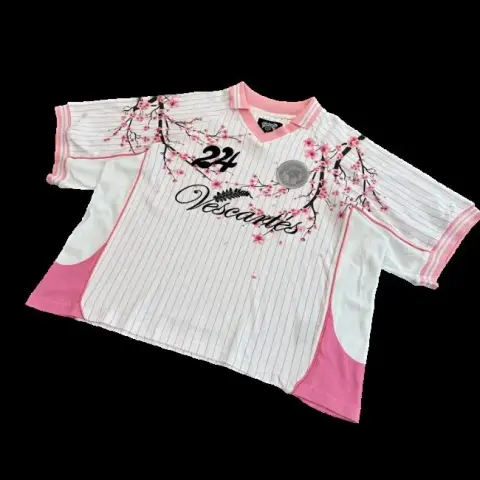 Japanese-style cherry blossom jersey