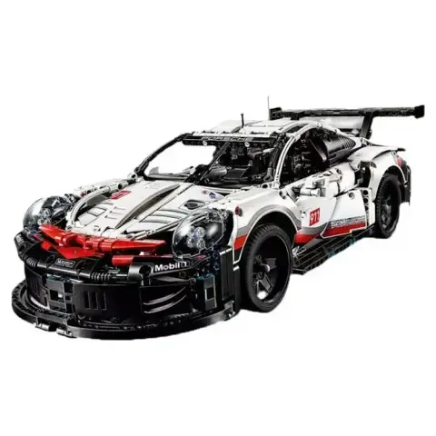 Assembled Building Block Remote Control Car Model Assembly Toy
