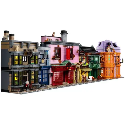 Lego-compatible Harry Potter Diagon Alley building set – street scene model toy gift