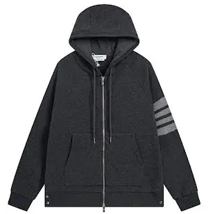 THOM BROWNE Zip Hoodie