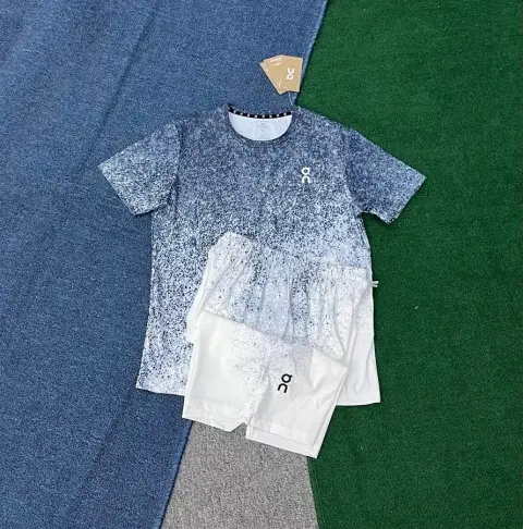 On Running Sports T-shirt & Shorts Set