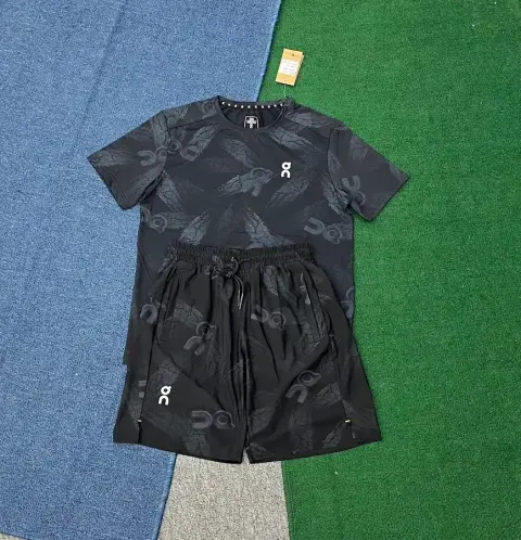 On Running Sports T-shirt & Shorts Set