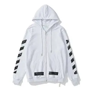 Off-White Zip Hoodie