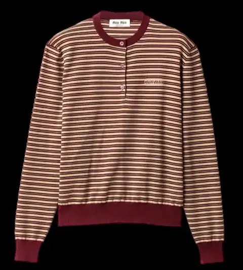 Striped wool sweater