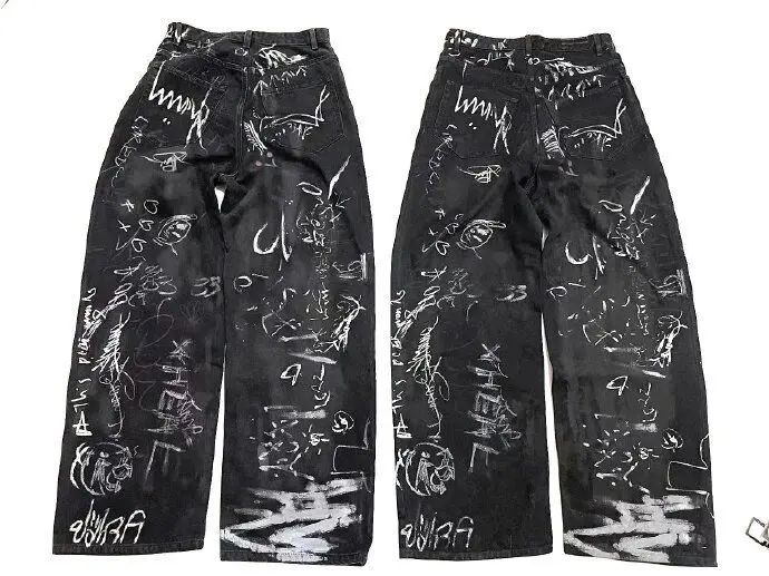 Balenciaga Graffiti Denim