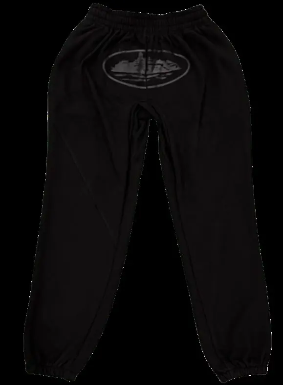 Corteiz Alcatraz basic triple black pant
