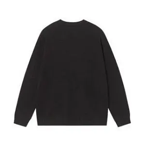 Cross-border m Mengjia 2024 Autumn New iogo Embroidered Men's and Women's Couple Casual Loose Sweater