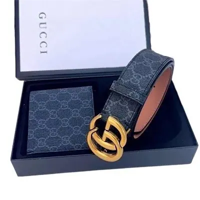 Belt & Wallet Set