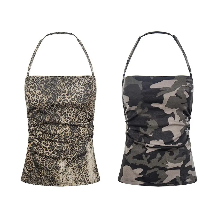 Leopard Print Cami Top