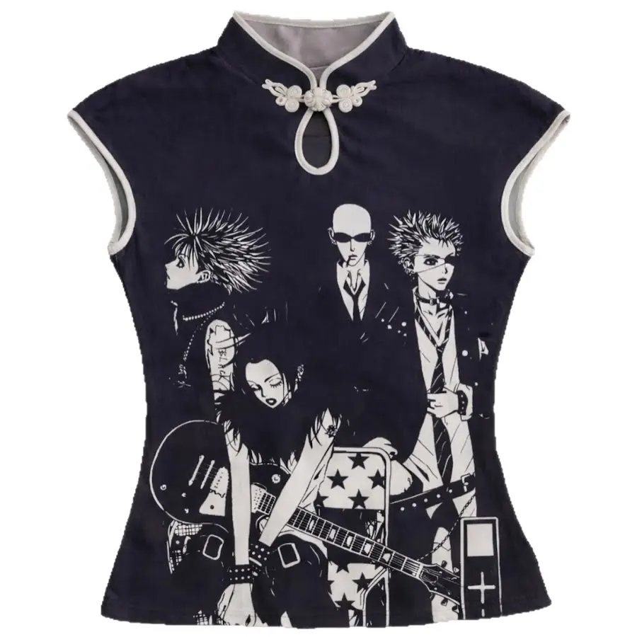 Y2K Vintage Slim Fit T-Shirt