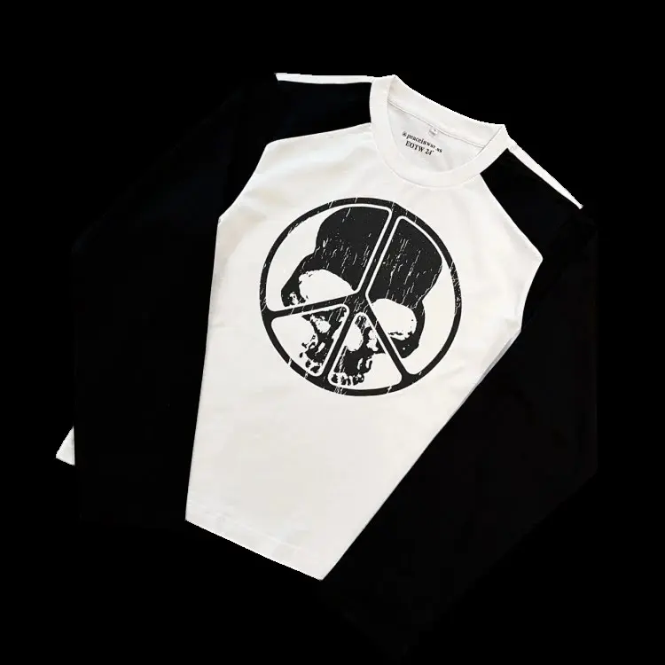 Skeleton Color-blocked Long Sleeve