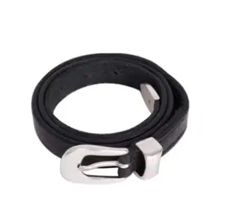 Our Legacy Black Leather Belt