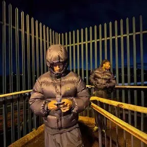 High-Quality American Street Hip-Hop Hooded down Jacket for Men, 2025 New Trendy Brand Winter Thickened Puffer Coat