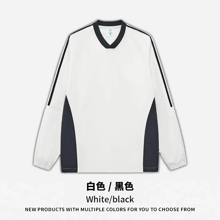 285G V Neck Long Sleeve Tee