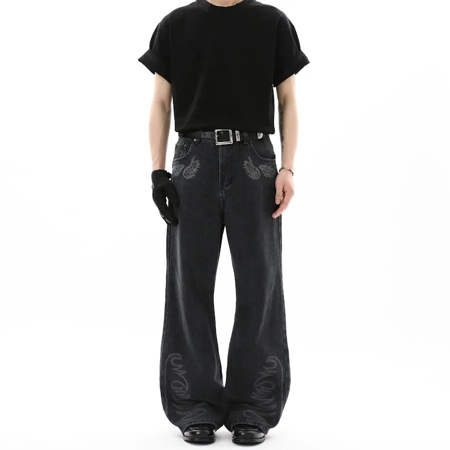 Black Wide Leg Jeans