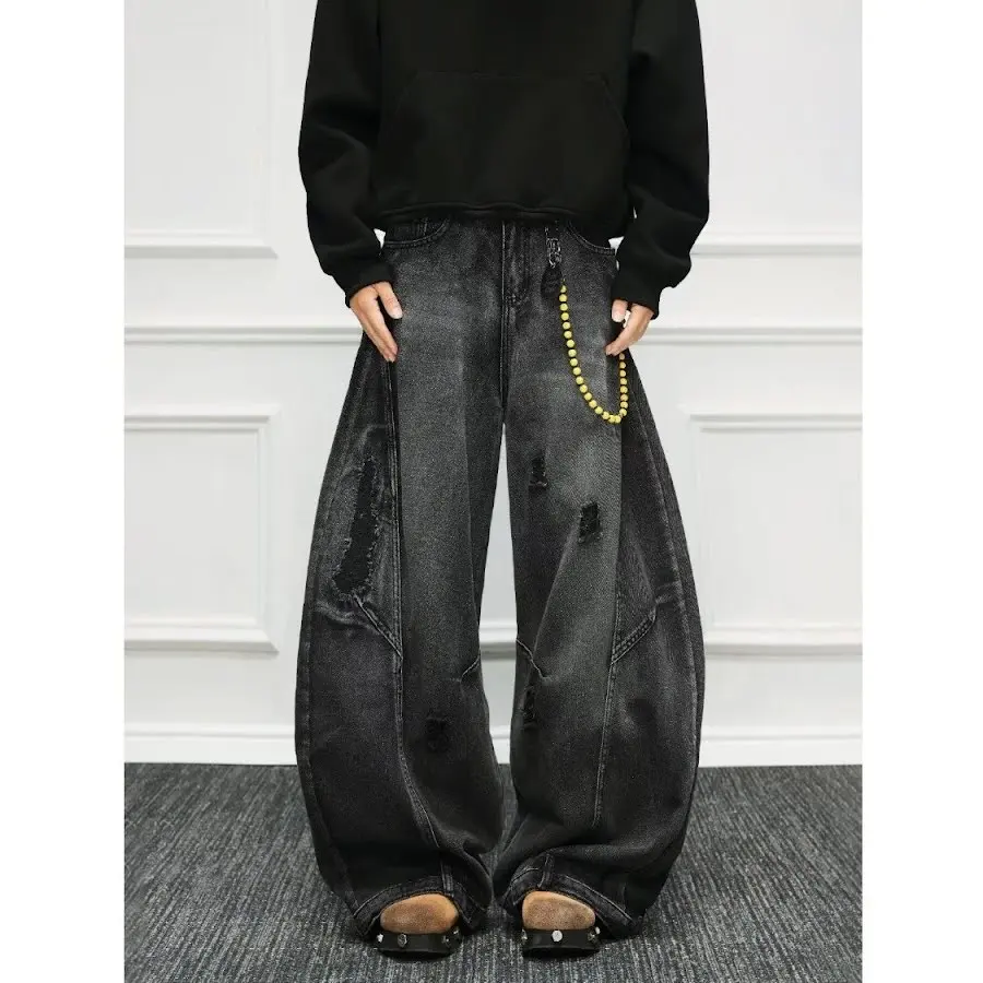 High Waist Wide Leg Jeans