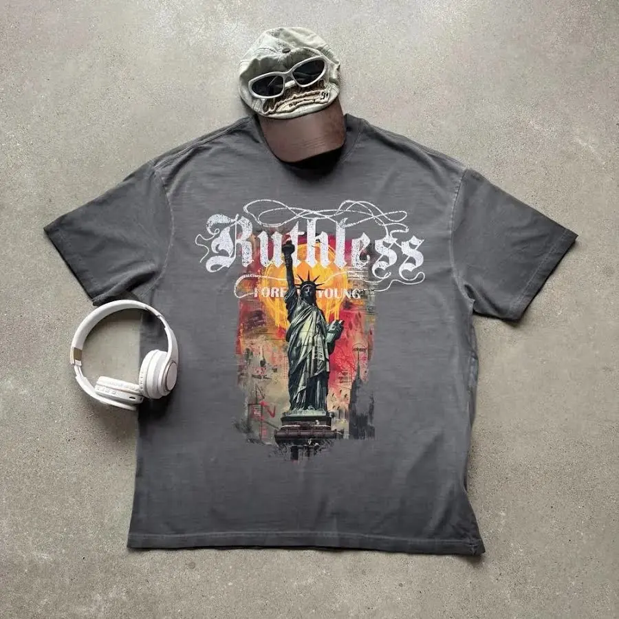 Heavyweight Washed Graphic Tee