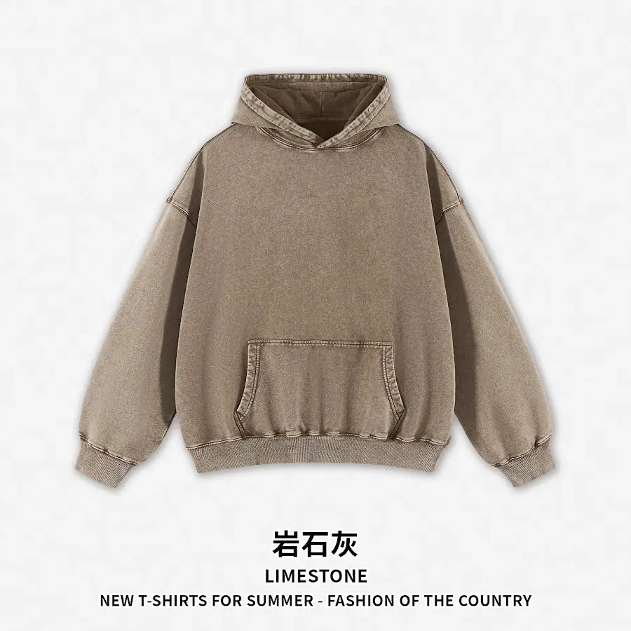 420G Heavyweight Washed Hoodie