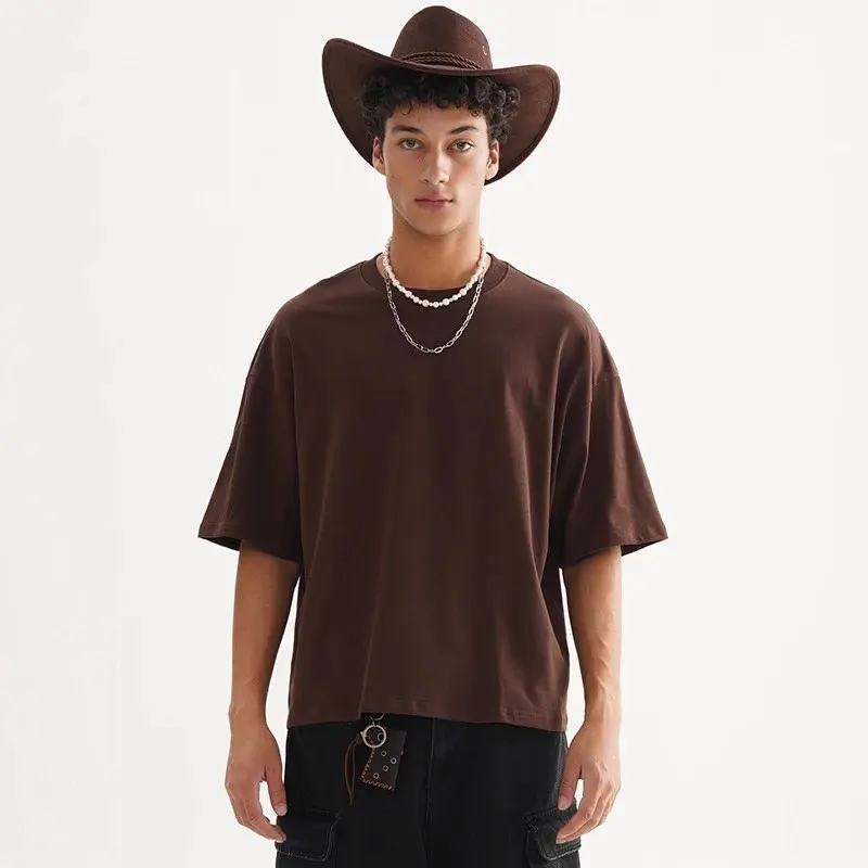 Boxy Fit Cotton Tee