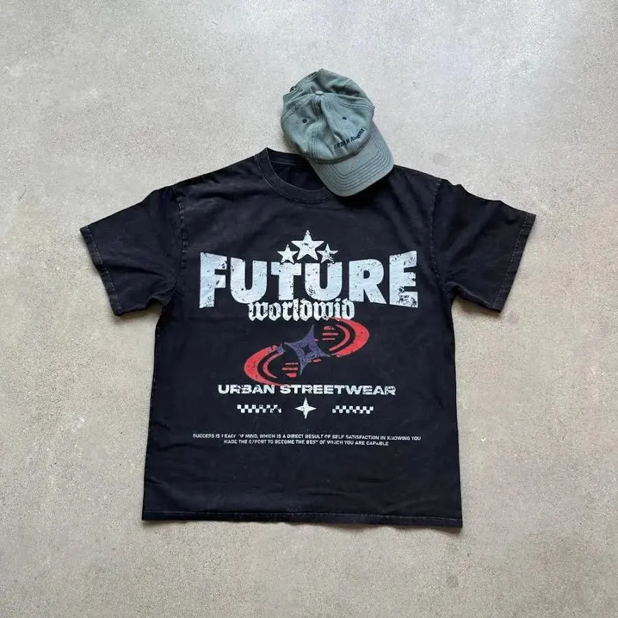 Washed Graphic Heavyweight Tee