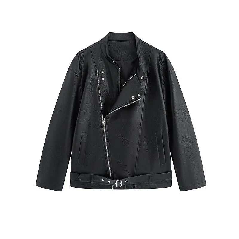Lace Up Biker Jacket