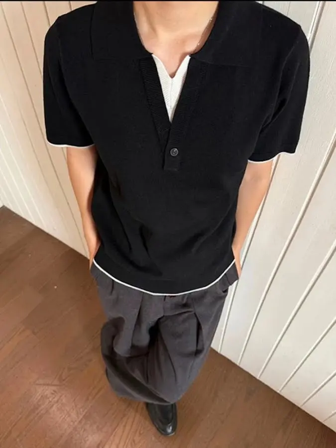 Layered Short Sleeve Tee