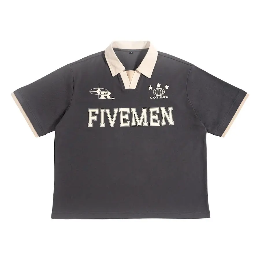 Retro Rugby Polo Tee