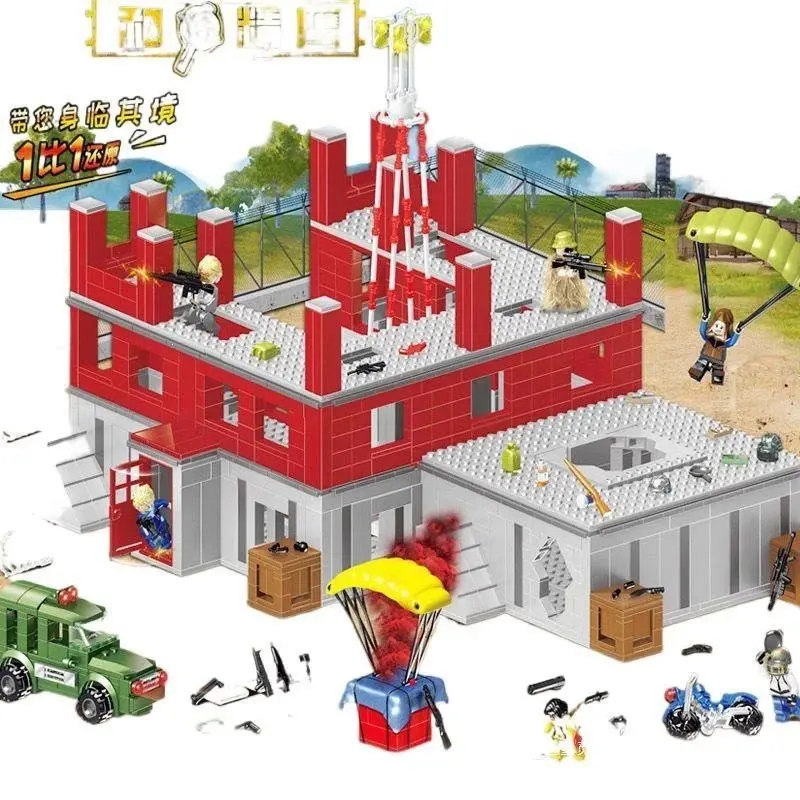 LEGO-compatible *PUBG* / *Game for Peace* series building block sets