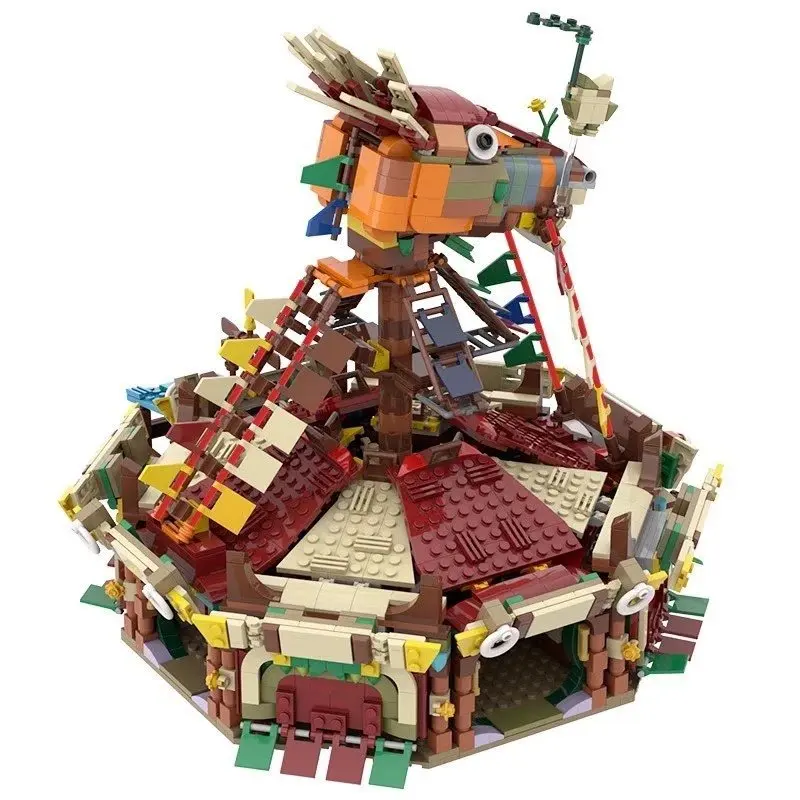 Lego-compatible MOC *Breath of the Wild* Stable creative building set – *The Legend of Zelda* DIY toy bricks