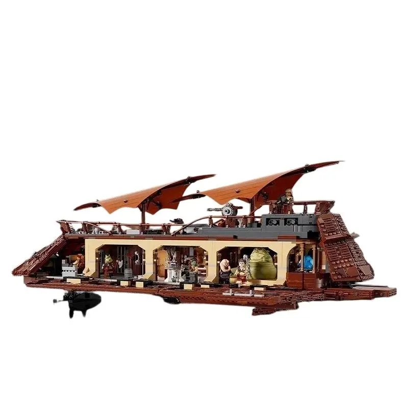LEGO Star Wars Jabba's Luxury Sailbarge Building Set – Compatible Toy Gift