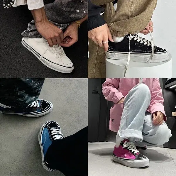 Stylish skate shoes