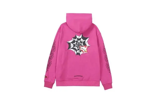 Chrome Hearts x Matty Boy pink hoodie