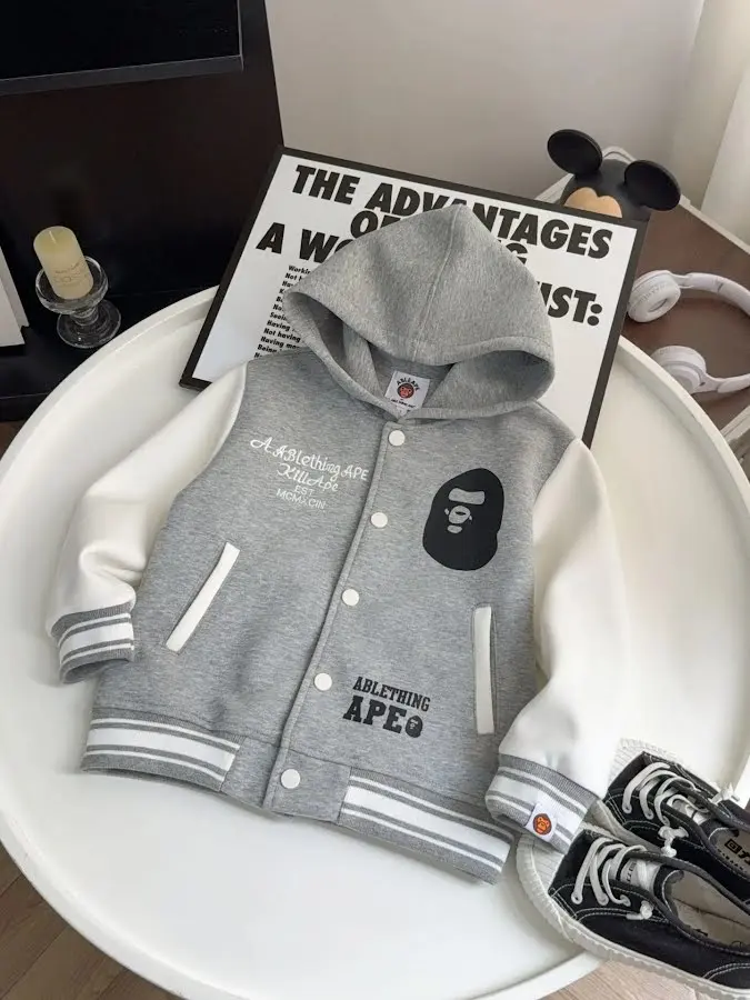Ape head Children's Coat
