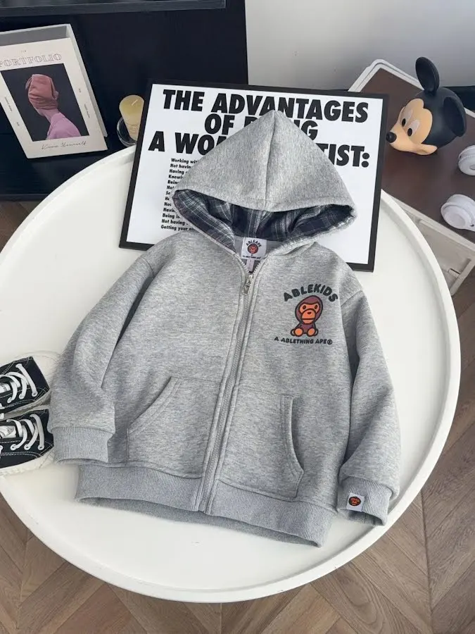 Ape head Children's Hoodie