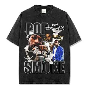 Pop Smoke Tees