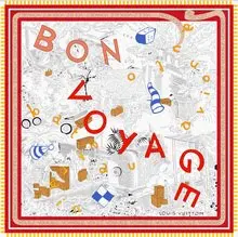 LV Louis Vuitton scarf