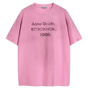 Pink Acne Studios T-shirt Tee