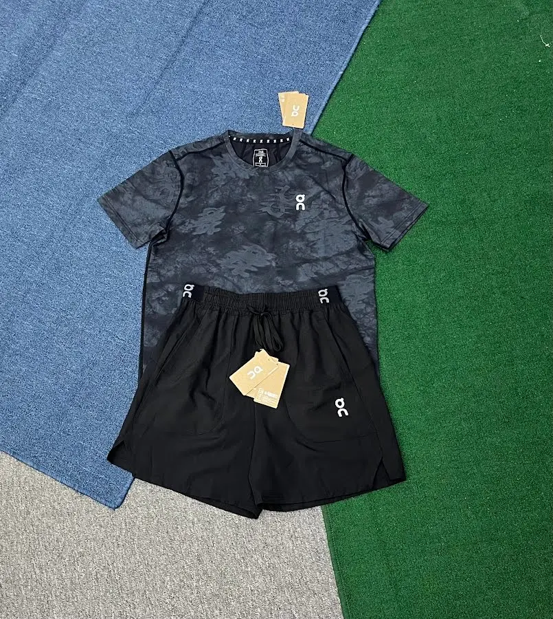 On Running Sports T-shirt & Shorts Set