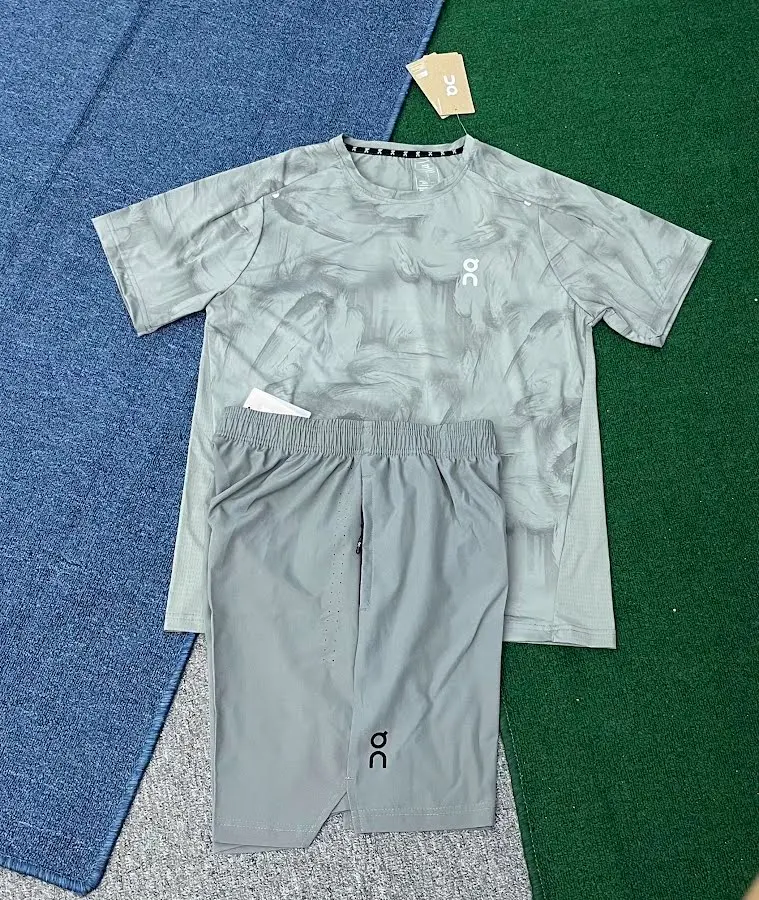 On Running Sports T-shirt & Shorts Set