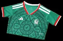 2026 Women Mexico Crop Jersey