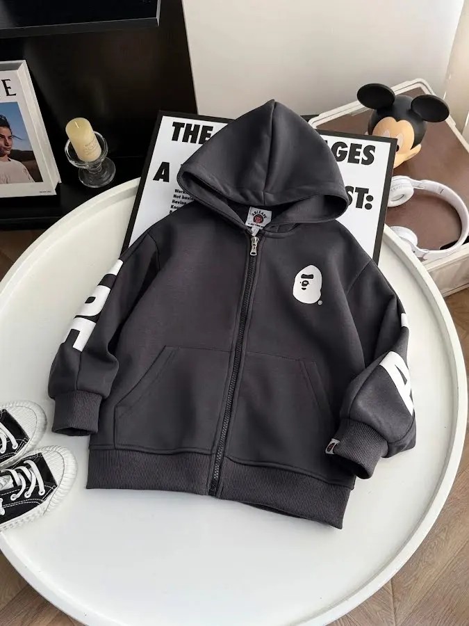 Ape head Children's Hoodie