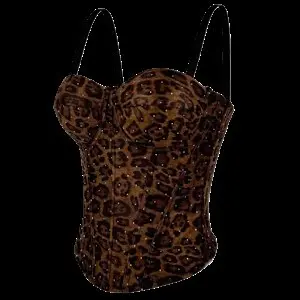 Irregular fishbone corset