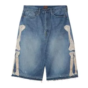 Kapital Skeleton Jorts (2+ Colors)