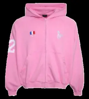 Balenciaga Polo Zip Hoodie