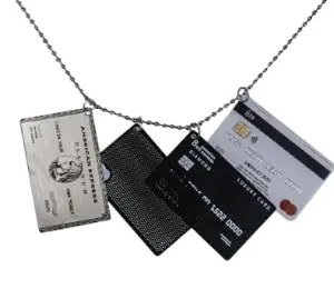 Rye Chasin Credit Card Necklace