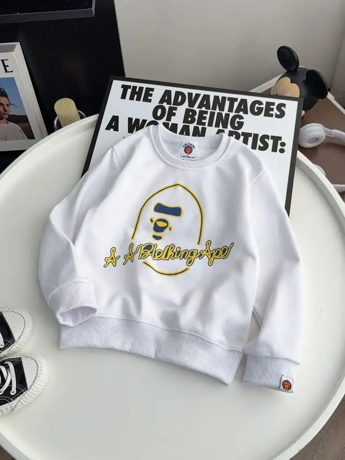 Ape head Children's Hoodie