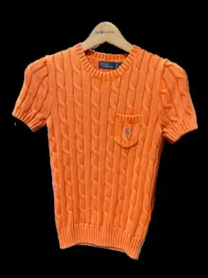 Ralph Lauren Cropped Sweater Shirt
